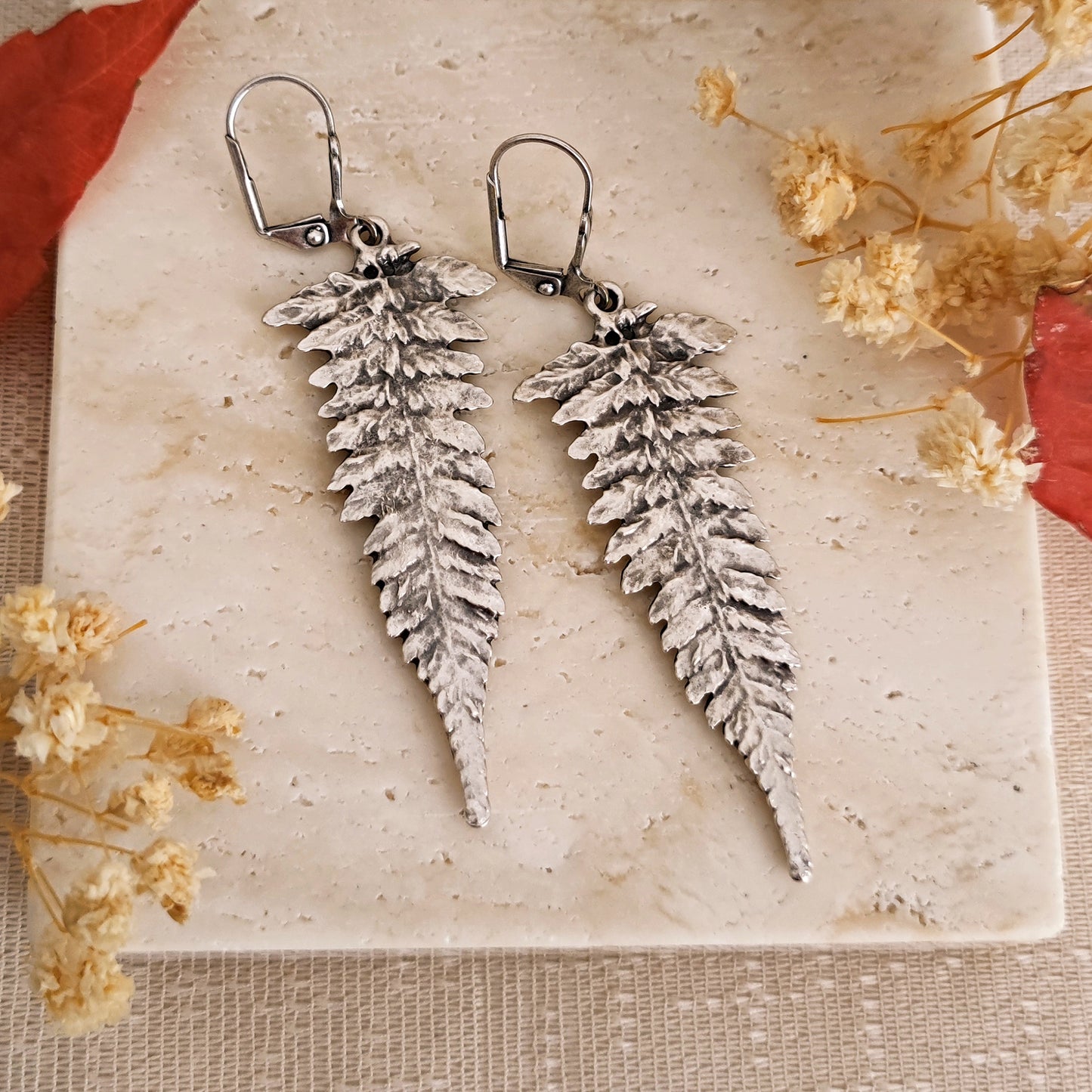 "Silvestris Fern" earrings