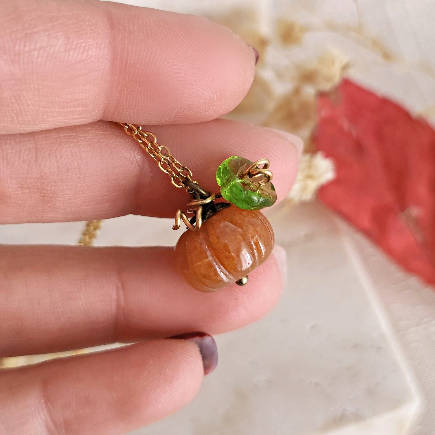 Collana "Pumpkin Queen" - Small