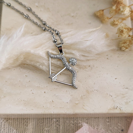 Collana Bookish "The Archer" - silver