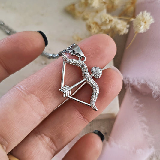 Collana Bookish "The Archer" - silver