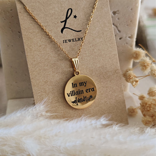 "In My Villain Era" Necklace