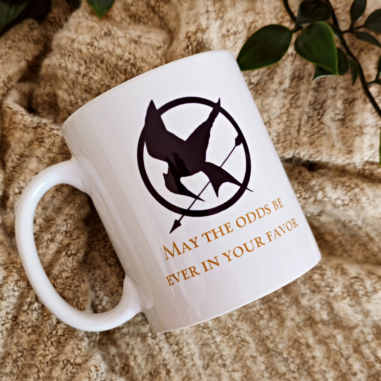 Tazza in ceramica "May the odds be ever in your favor" 325 ml