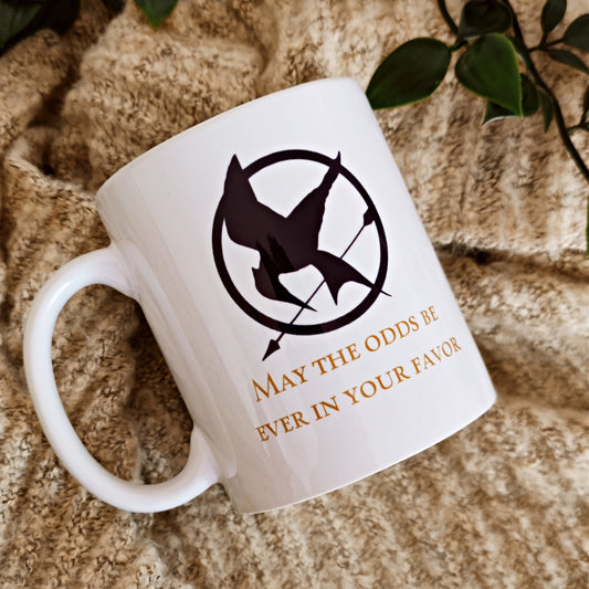 Tazza in ceramica "May the odds be ever in your favor" 325 ml