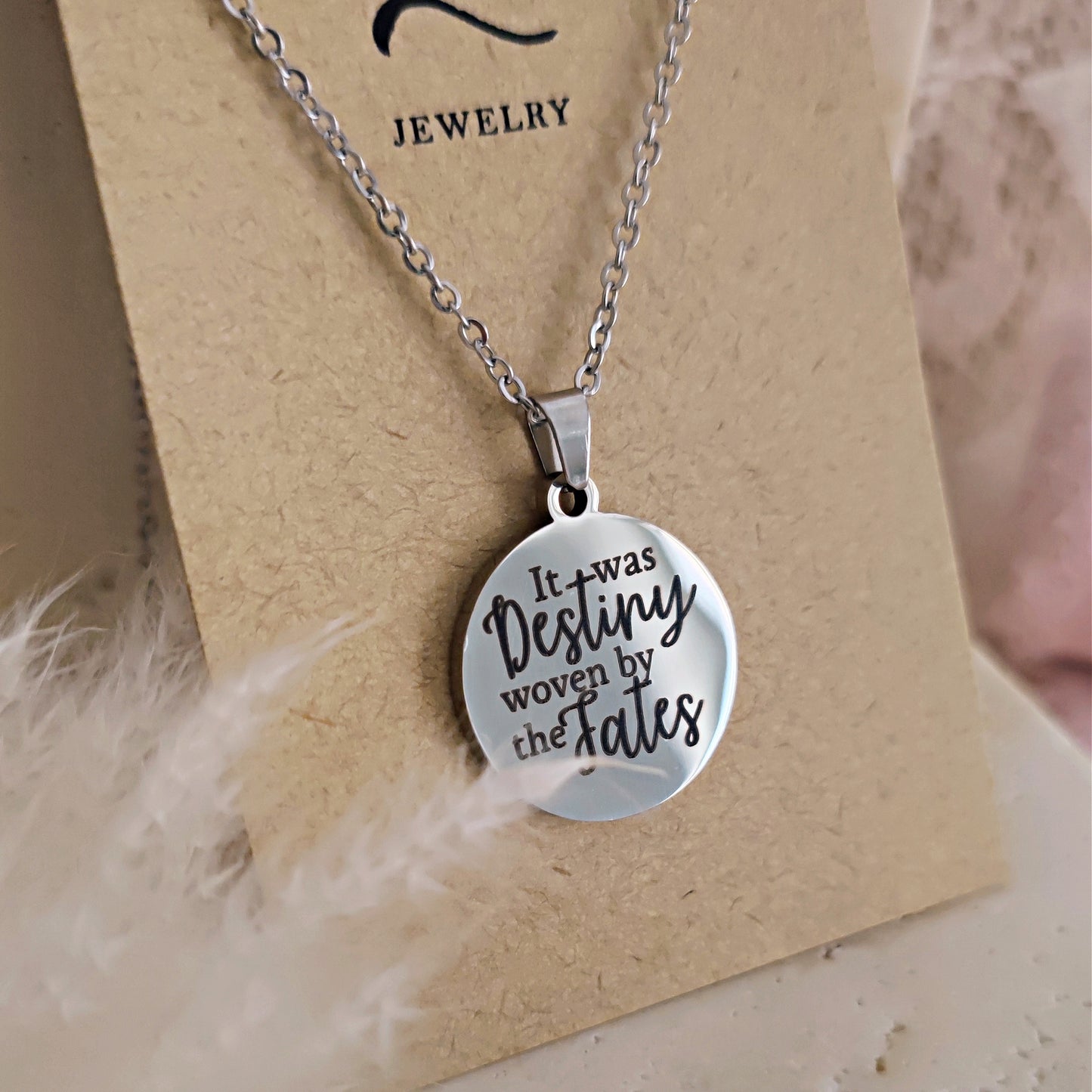 Collana Bookish Ade e Persefone, ATouch of Darkness inspired