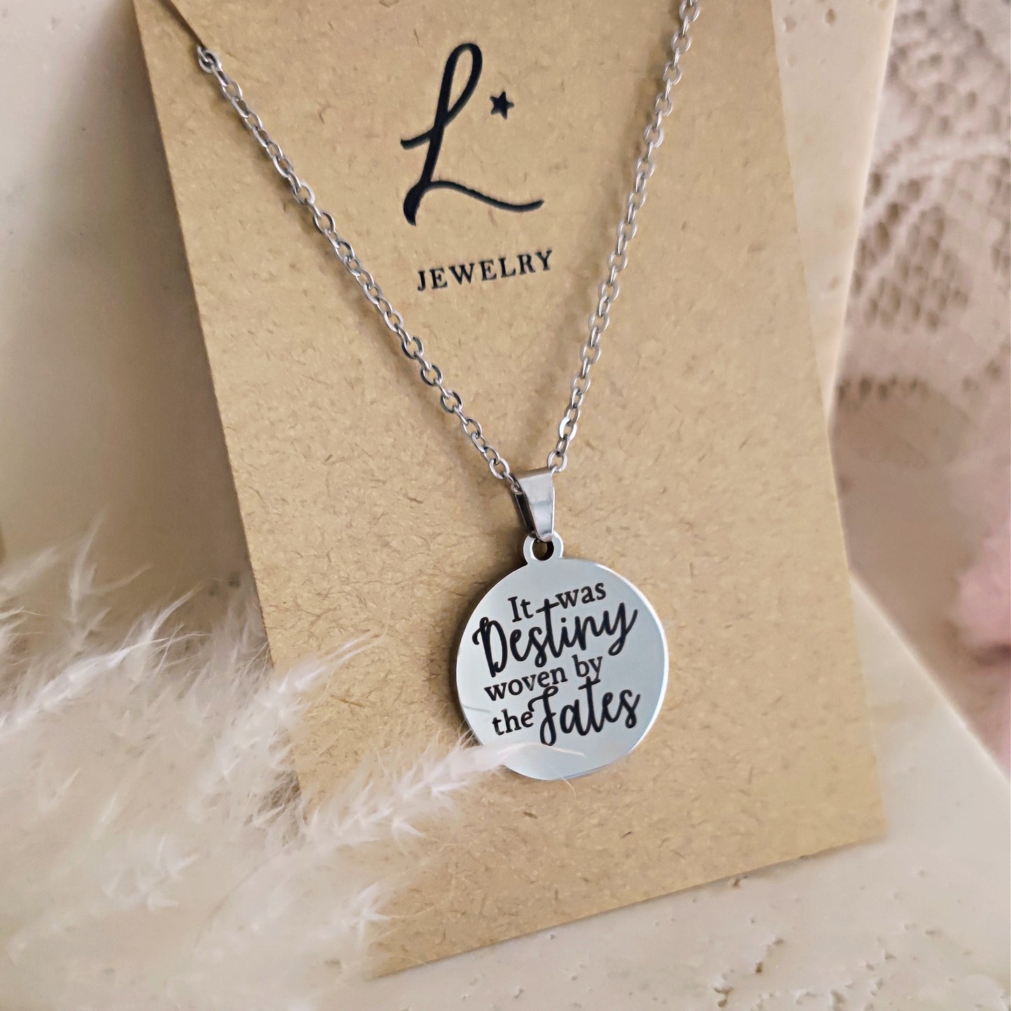Collana Bookish Ade e Persefone, ATouch of Darkness inspired