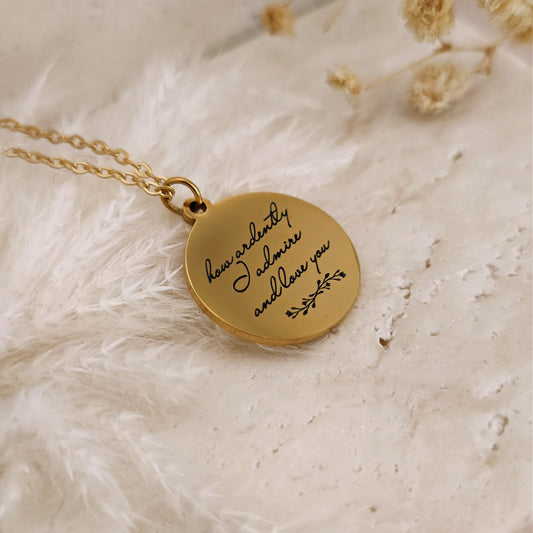 "How Ardently I Admire and Love You" Orgoglio e Pregiudizio, Collana Bookish Mr. Darcy