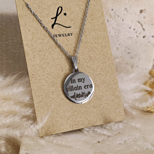 "In My Villain Era" Necklace