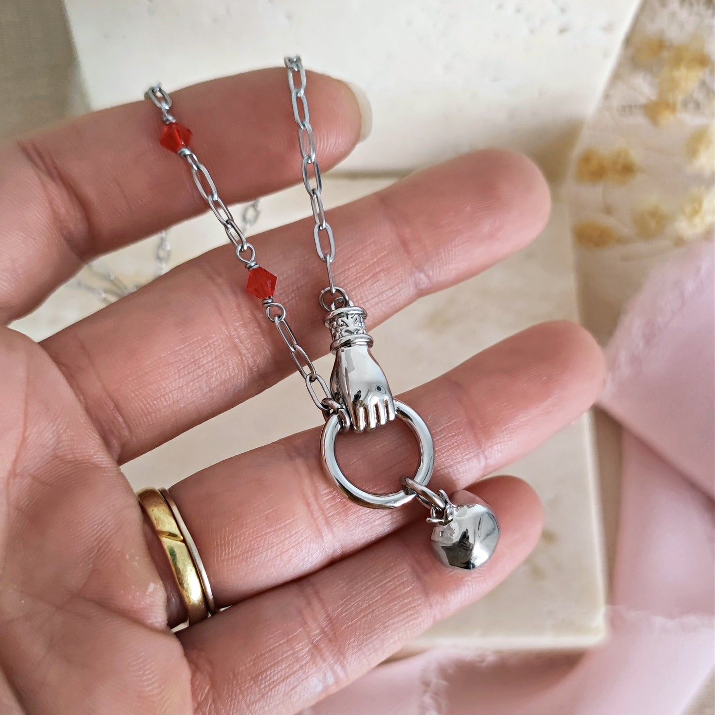 Collana Melograno Persefone e Ade