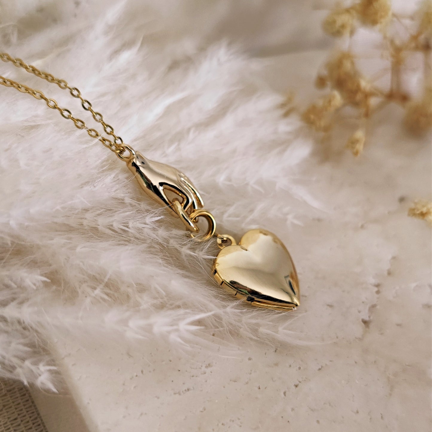 Collana "The Secret" con cuore apribile