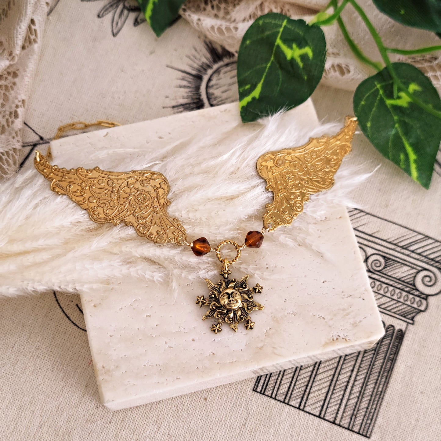 "Flight of Icarus" Choker Necklace