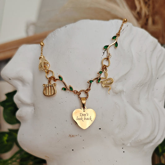 "Orpehus & Eurydice" choker necklace