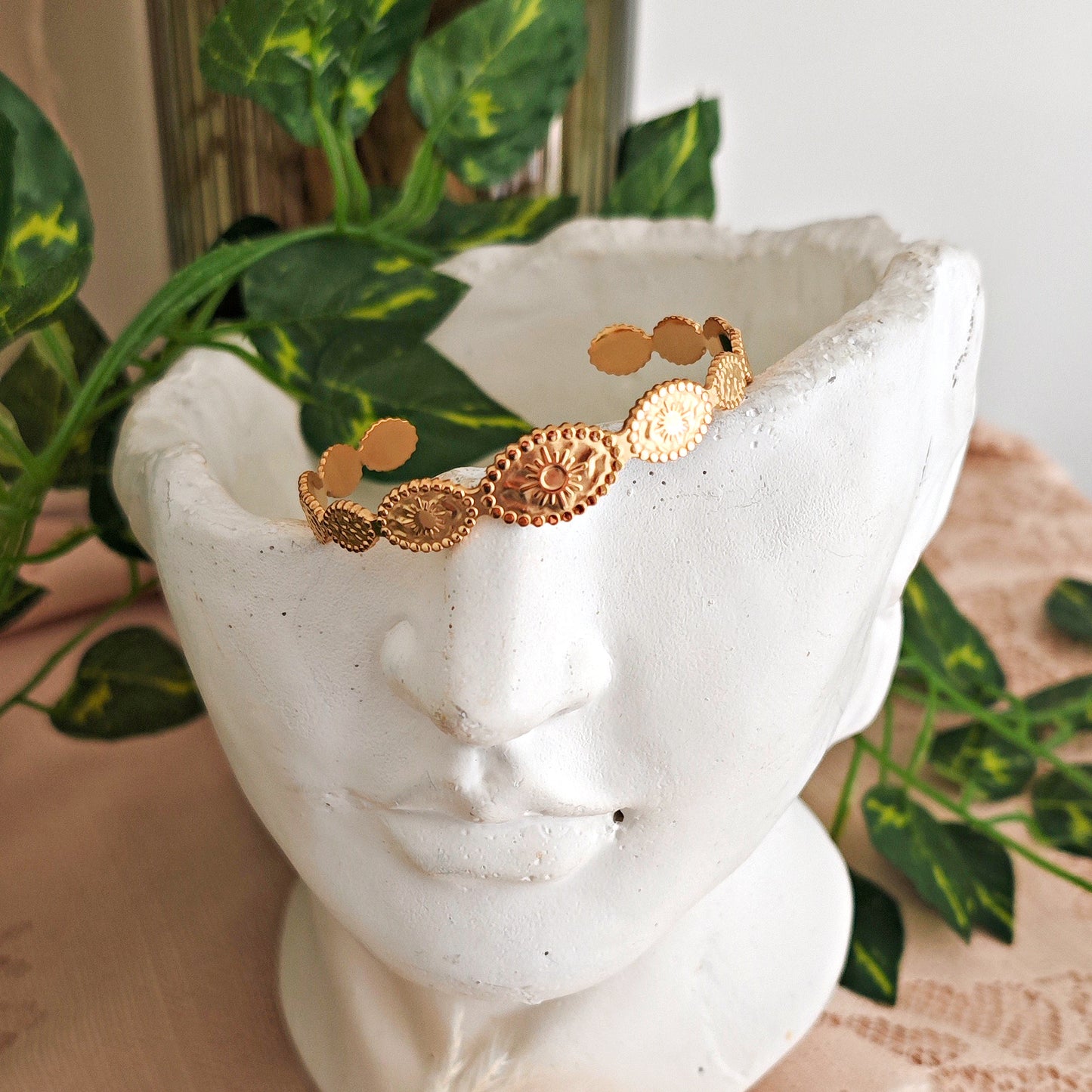 "Oracle of Apollo" Wrap Bracelet