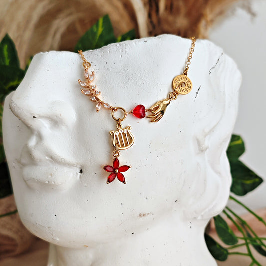 "Apollo & Hyacintus" Choker Necklace