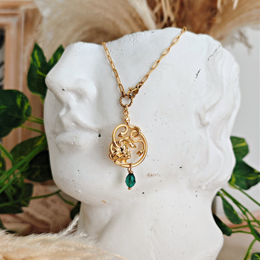 Collana choker Medusa "Gorgoneion"