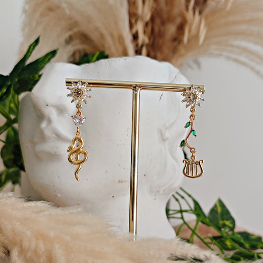"Orpheus & Eurydice" Earrings