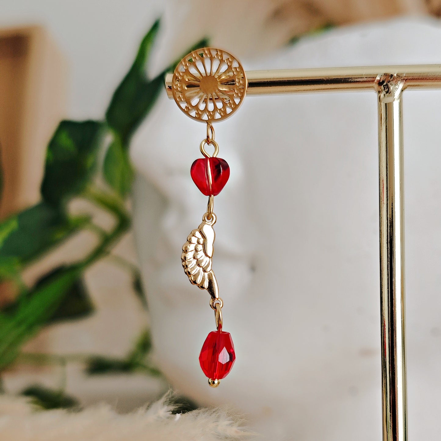 Orecchini asimmetrici "Medea"