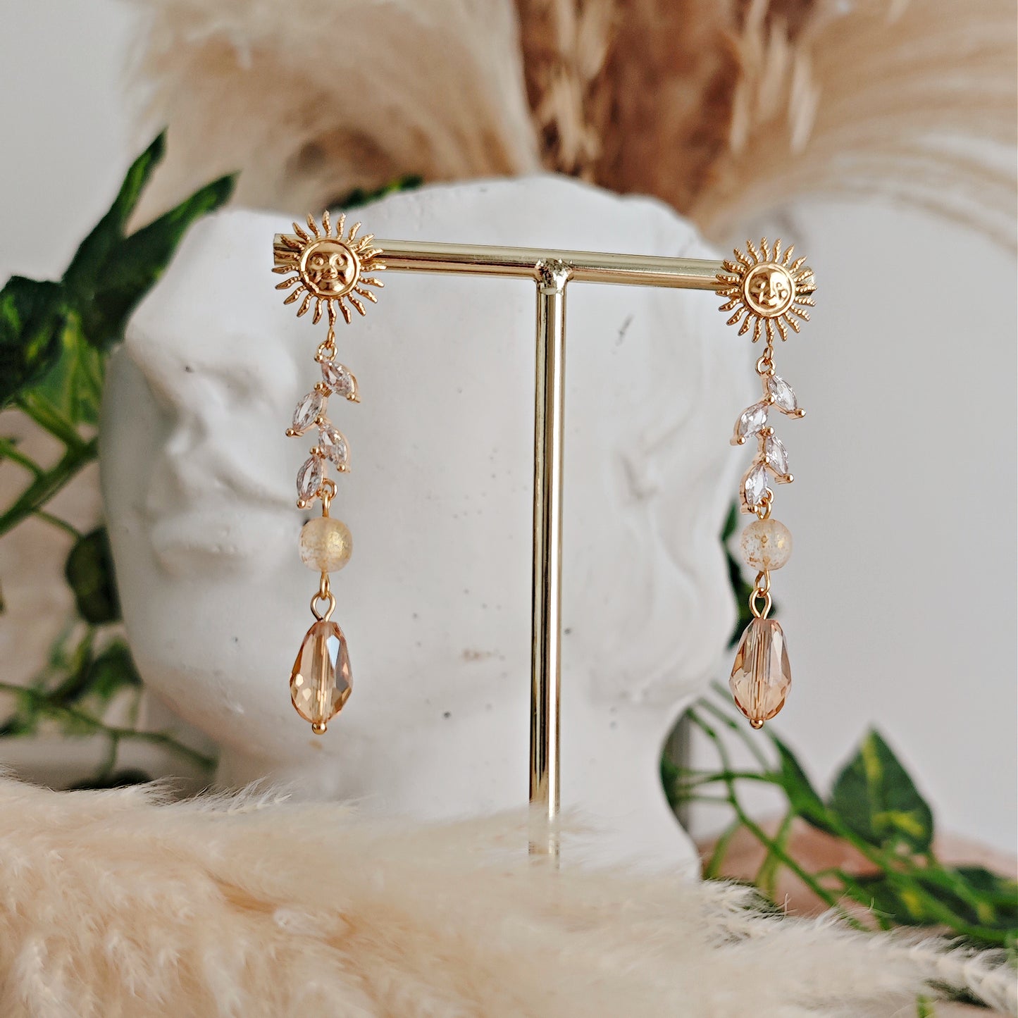 "Apollo, God of the Sun" Earrings