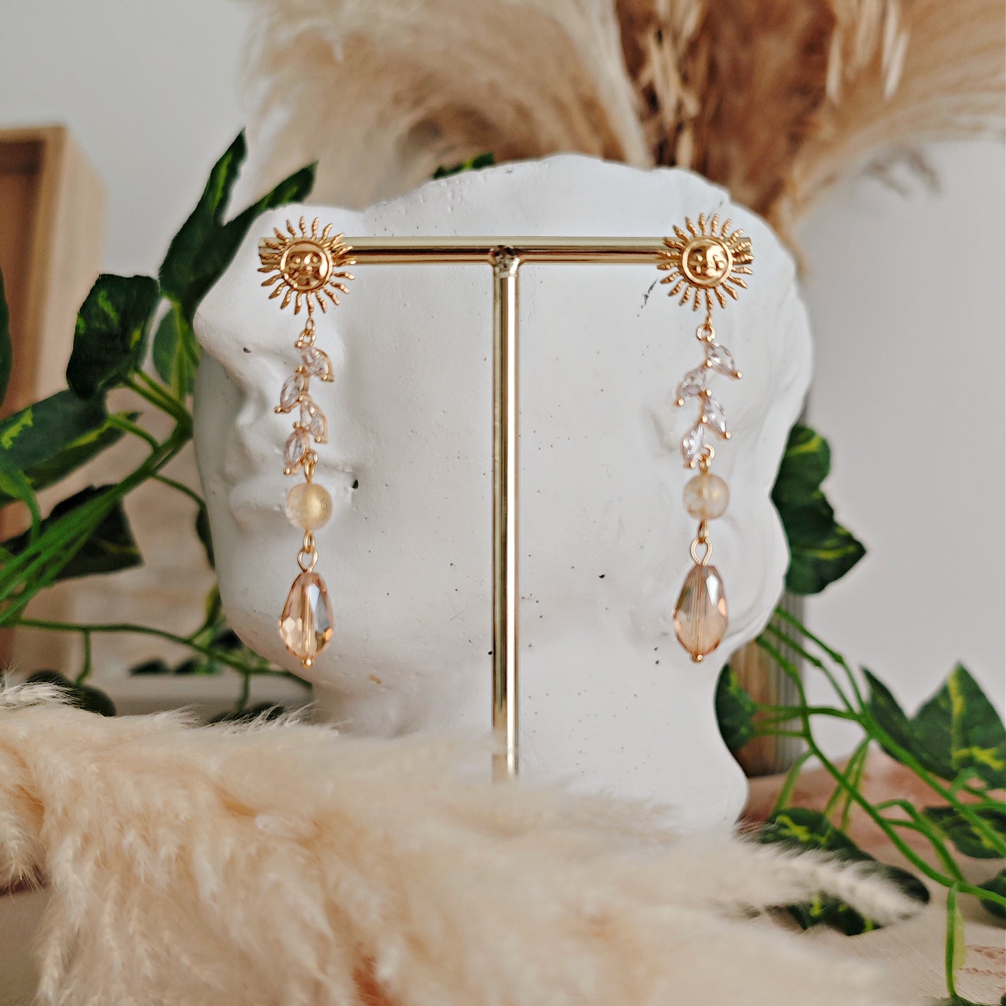 "Apollo, God of the Sun" Earrings