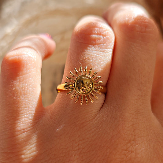 Anello sole "Apollo"