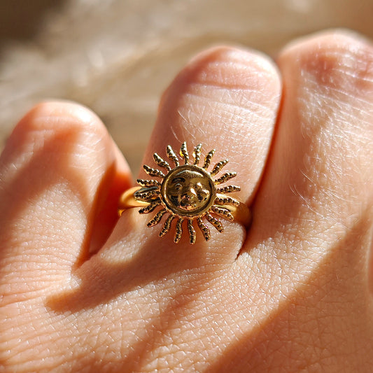 Anello sole "Apollo"