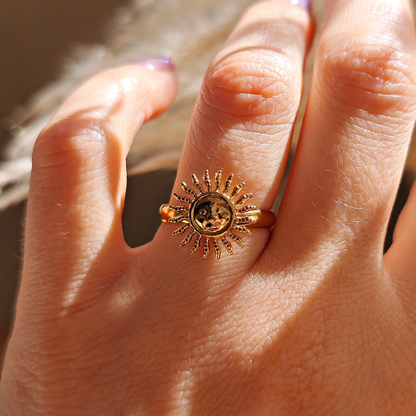 Anello sole "Apollo"