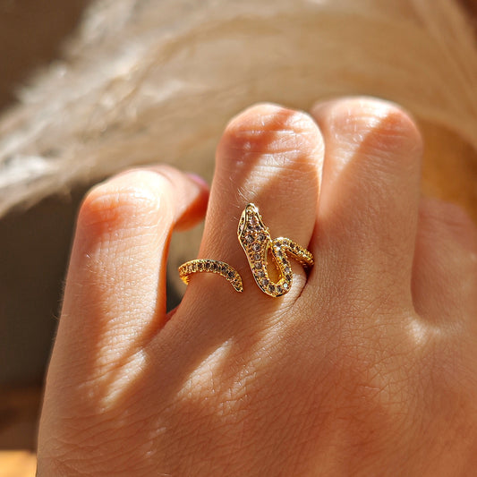 Anello serpente "Medusa"