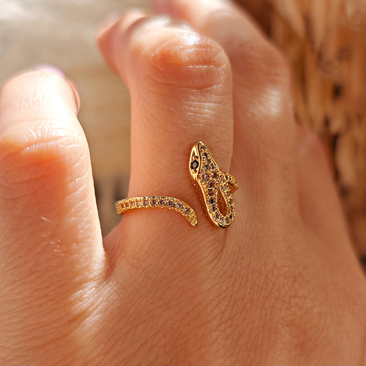Anello serpente "Medusa"