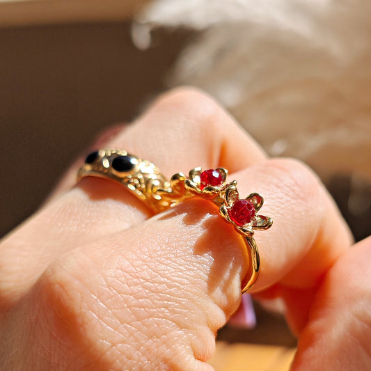 "Hades & Persephone" Couple Rings