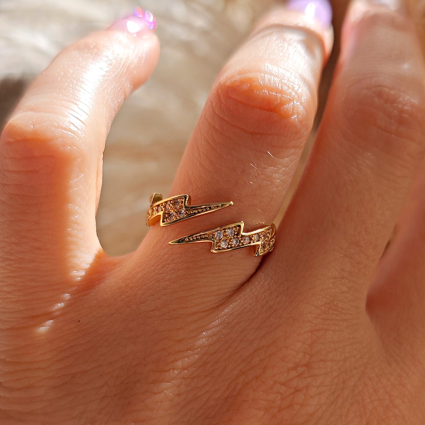 "Zeus" Lightning Ring