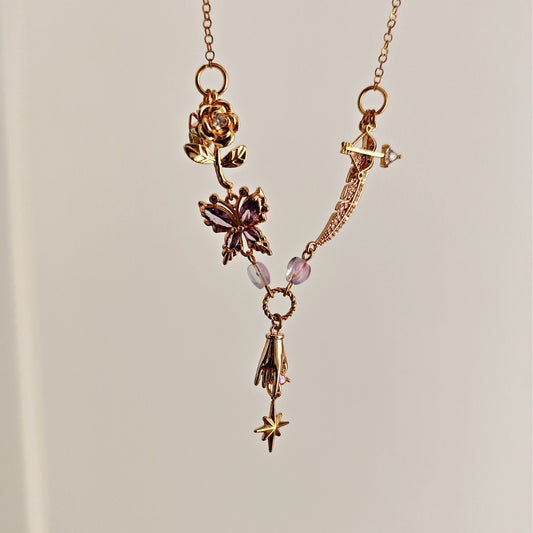 "Eros & Psyche" Choker Necklace