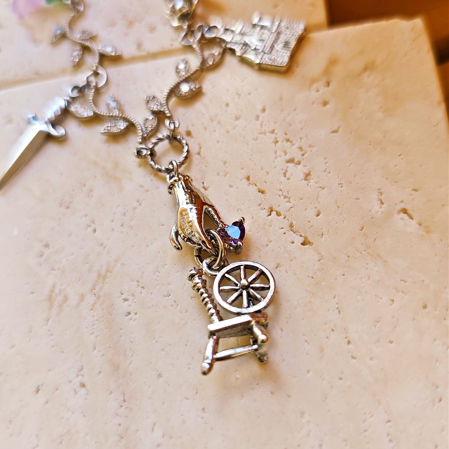 "Through the Thorns" Necklace