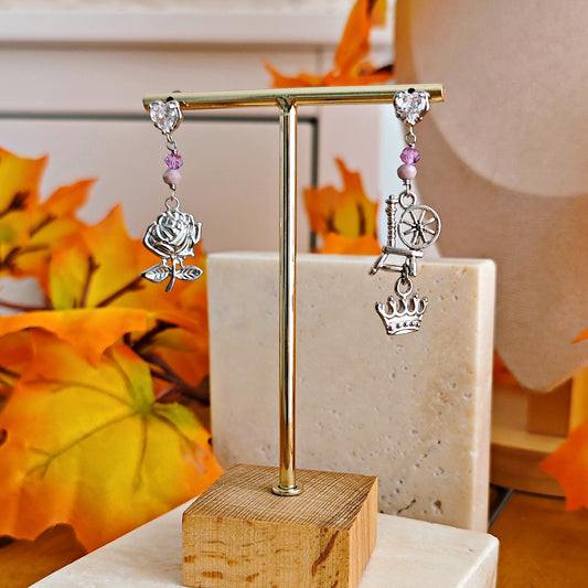 "A Rose in the Castle" Earrings
