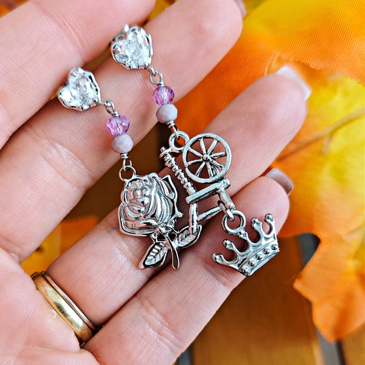 "A Rose in the Castle" Earrings