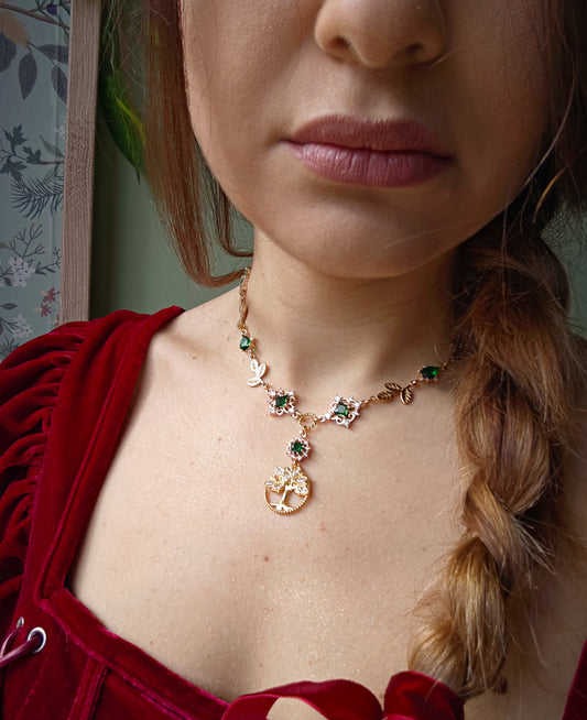 "Brocéliande’s Wisdom" Necklace