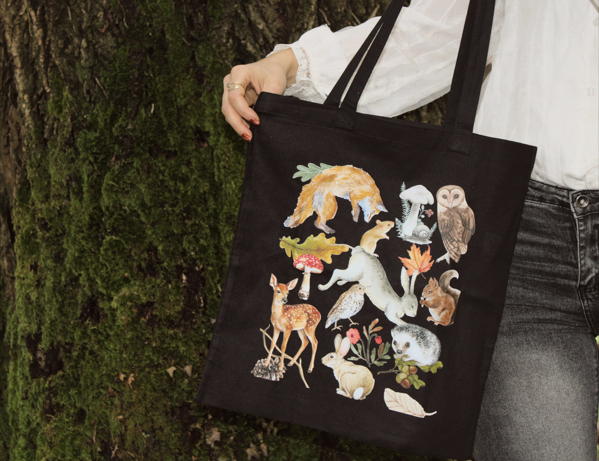 Tote Bag "The Woodland Bestiary"