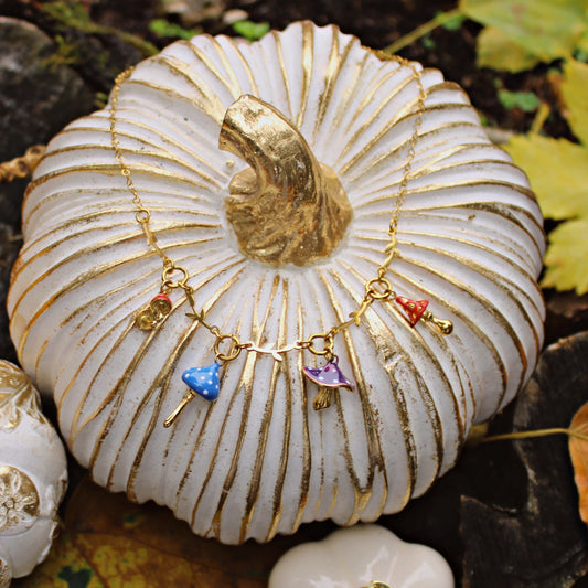 Collana "Autumn Toadstools"