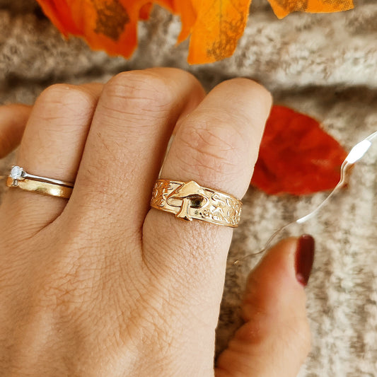 "Fungi" band ring