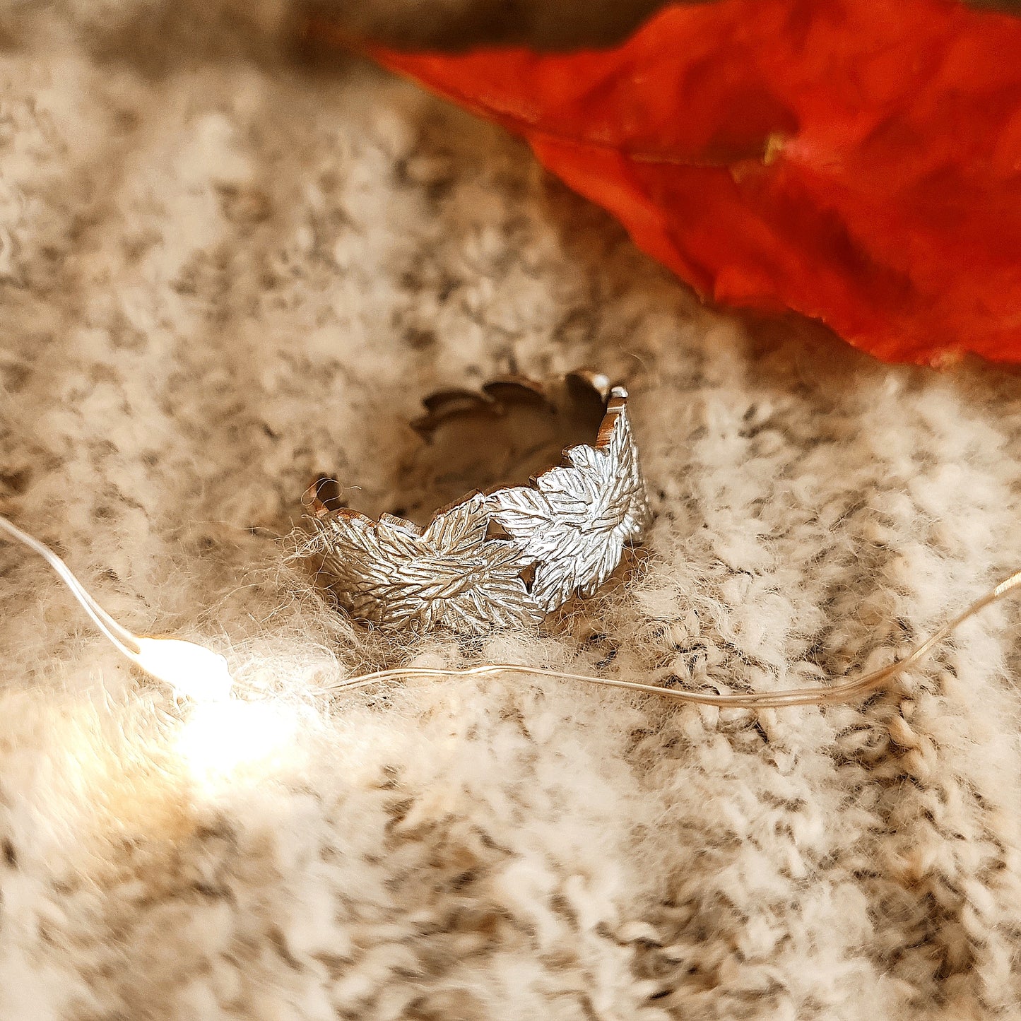 Anello a fascia "Under the Oak Tree"