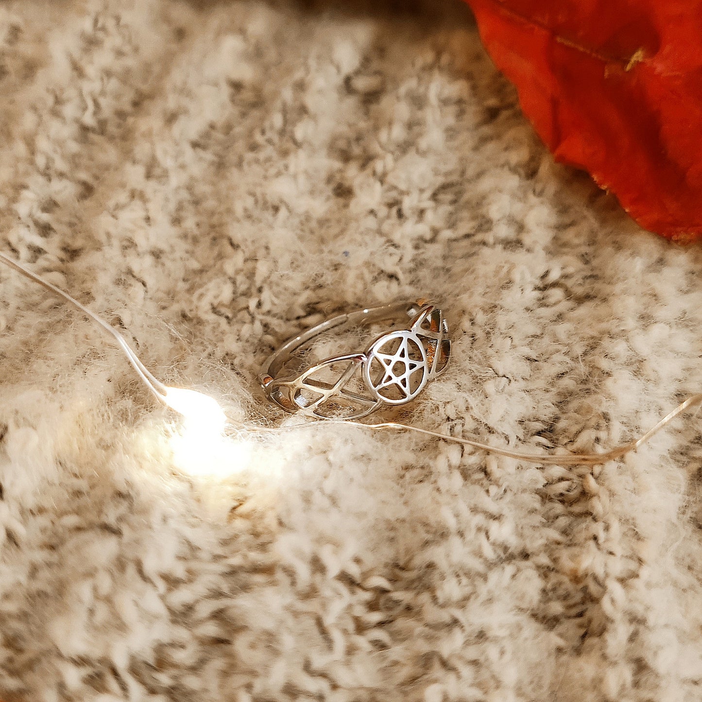 Anello regolabile "Witch Core"