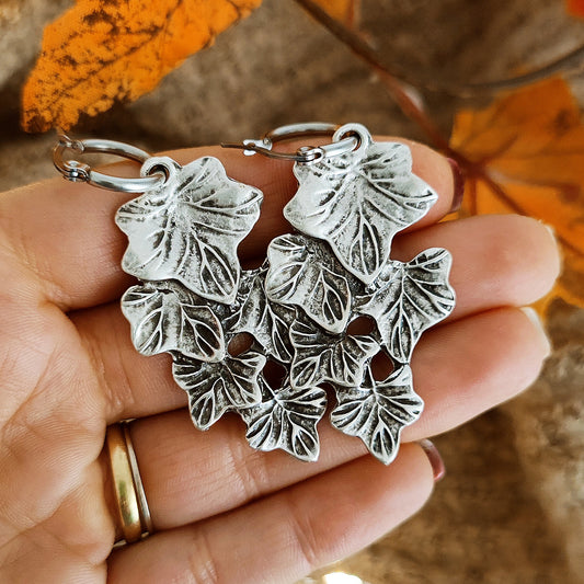 "Ivy of the Forest" earrings
