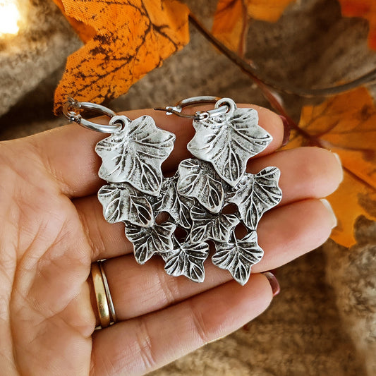 "Ivy of the Forest" earrings
