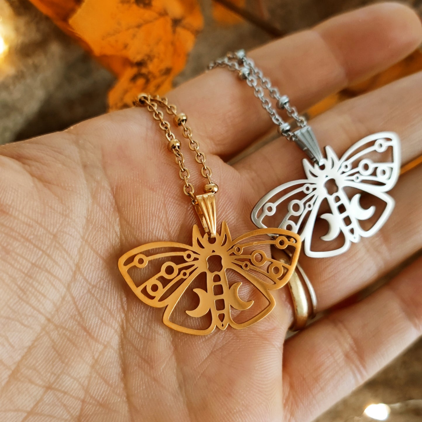 Collana "Fairy Moth"