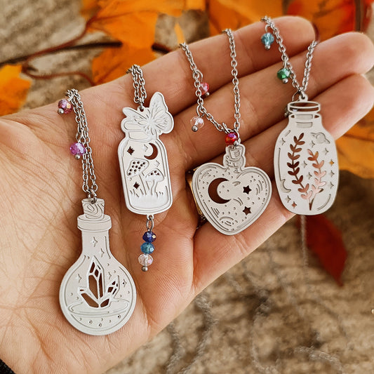 "Magic Jar" necklace