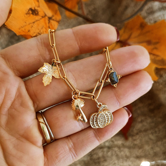 Bracciale "Cozy Fall" con Labradorite