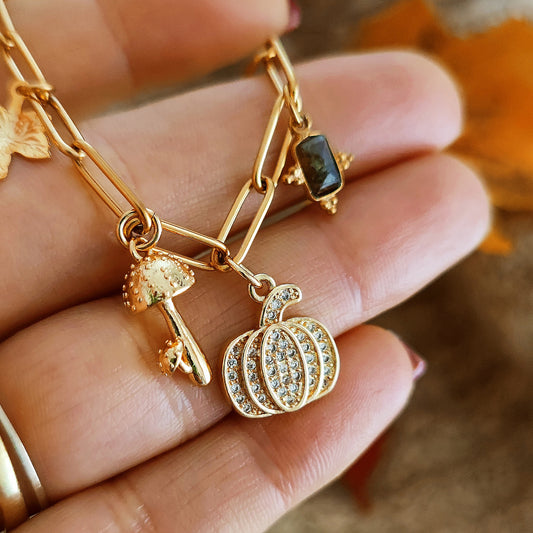 Bracciale "Cozy Fall" con Labradorite