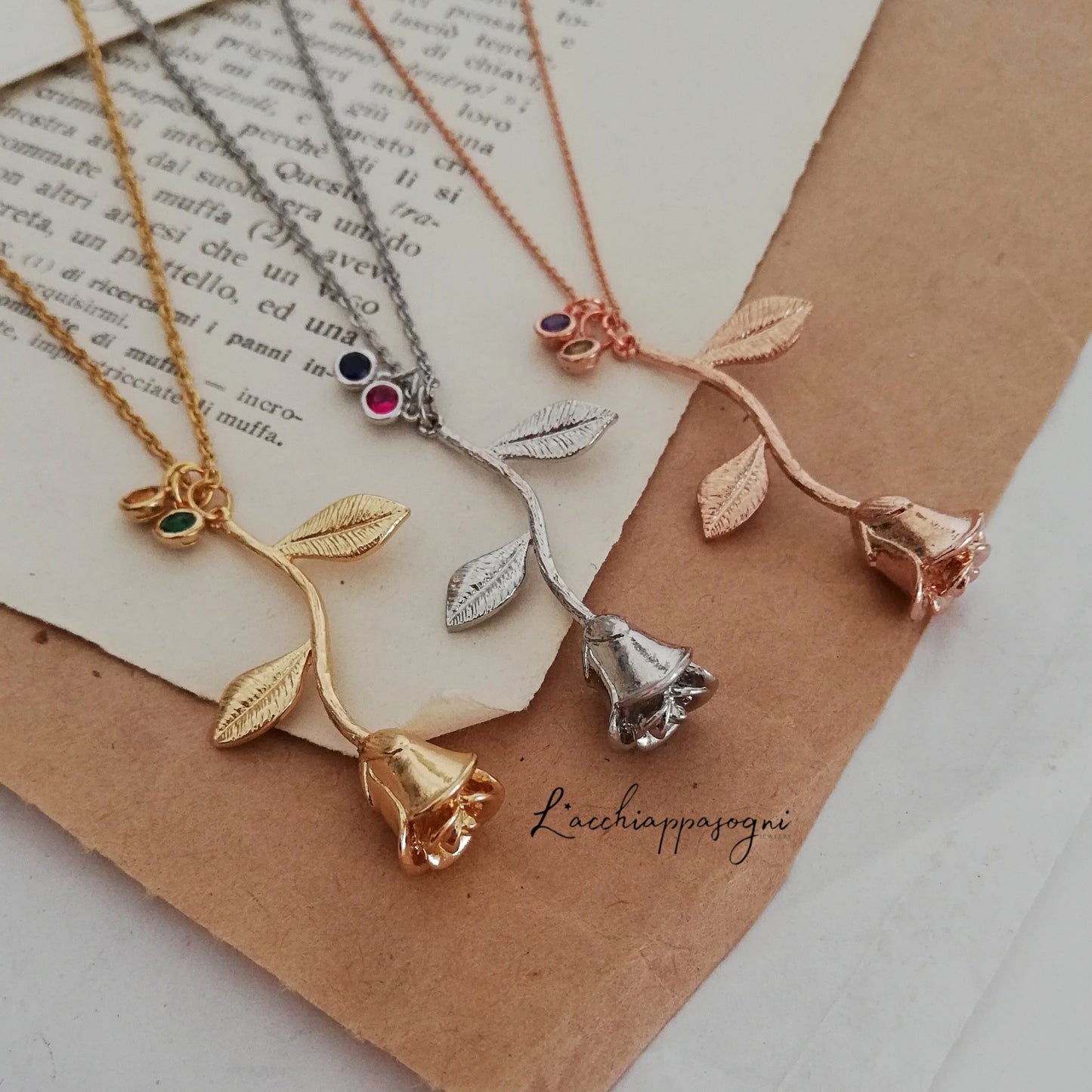 Collana "Rose of Love"