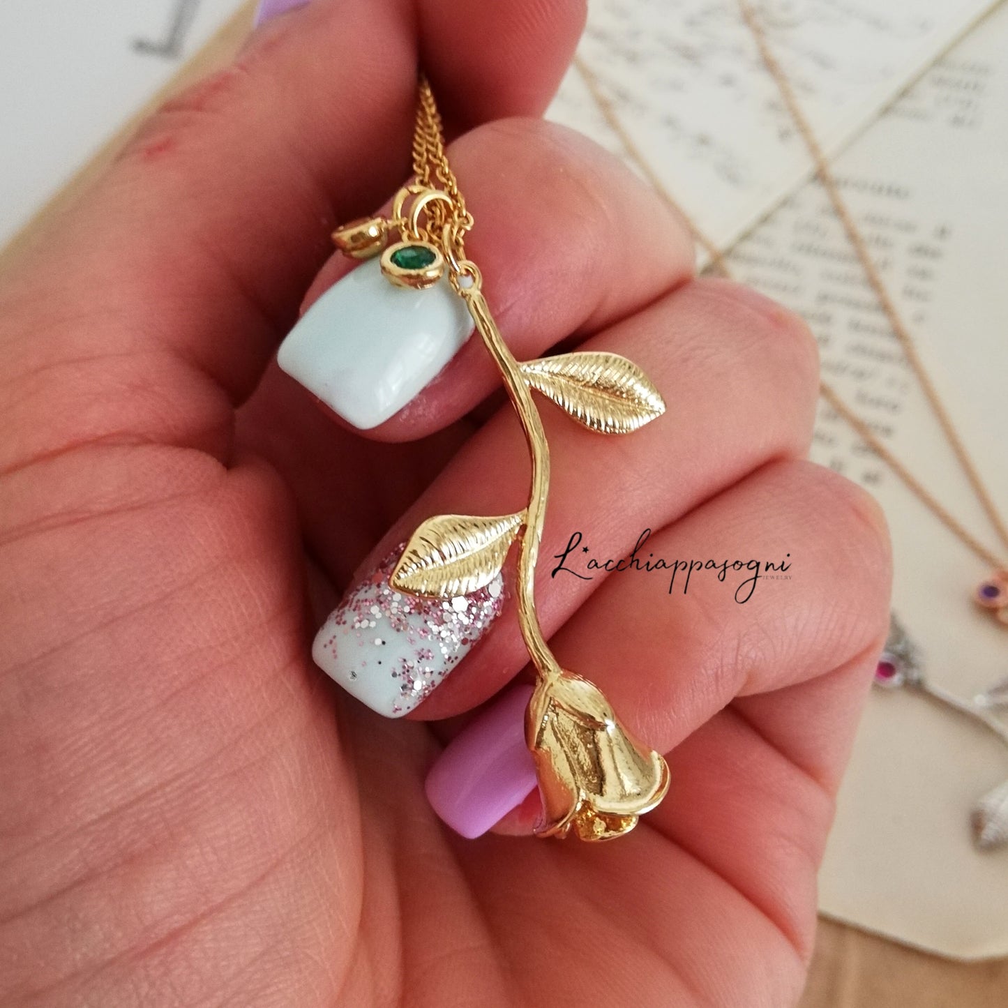 Collana "Rose of Love"