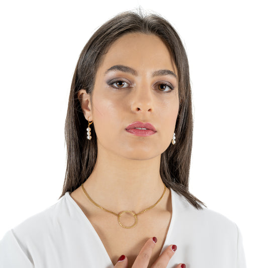 Collana cerchio "Eternity"