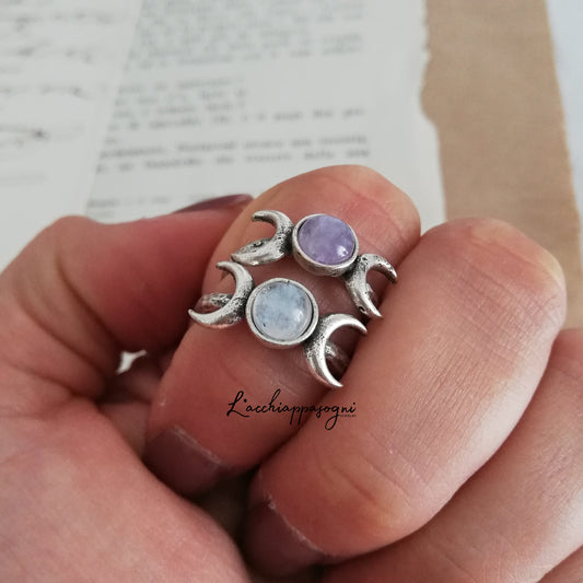 Mystic Luna Ring