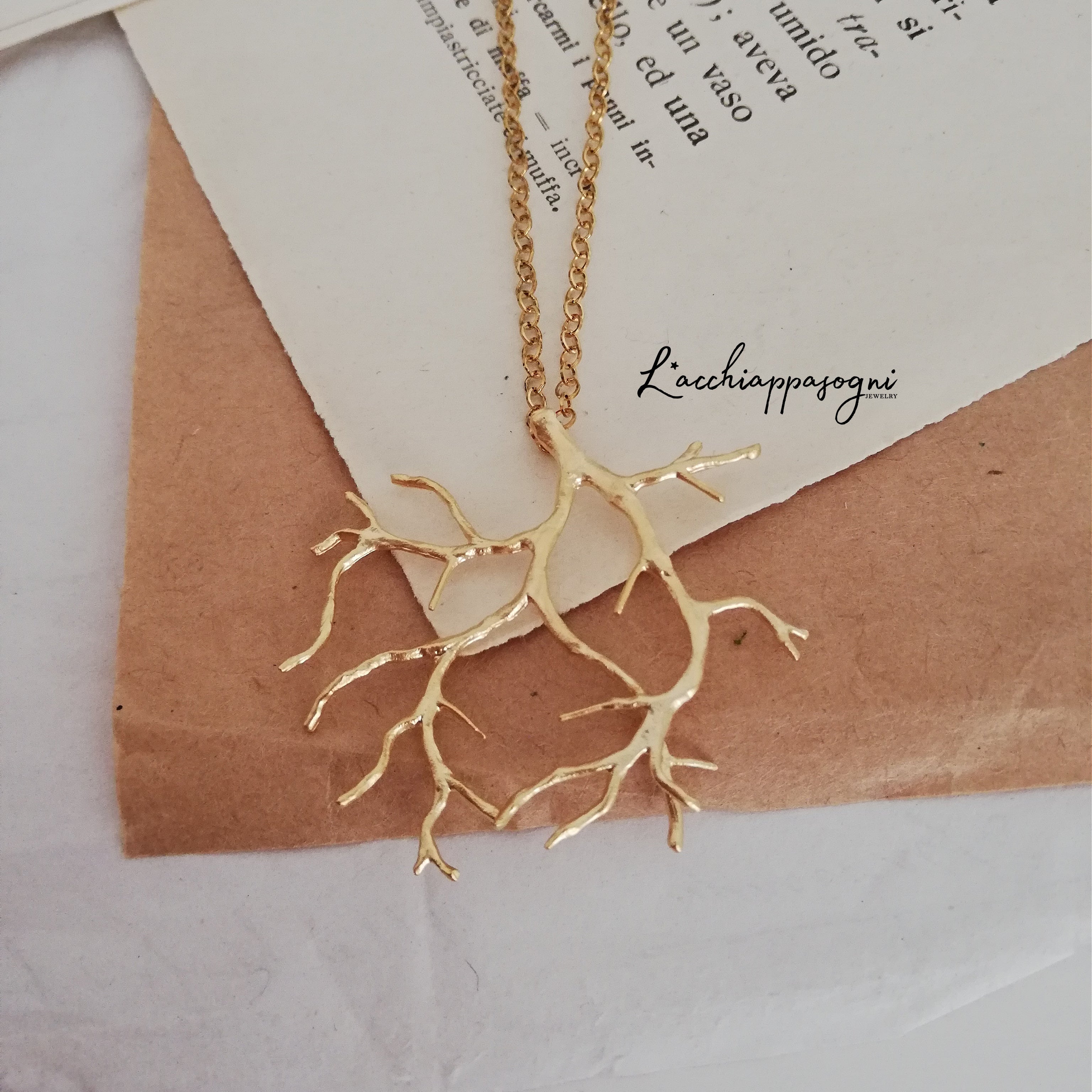 Beauty and the sale beast tree necklace